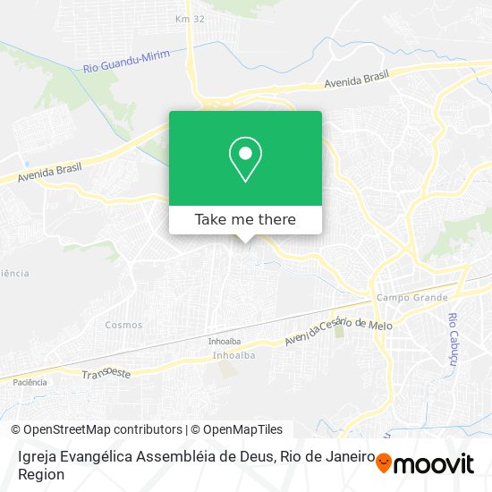Igreja Evangélica Assembléia de Deus map