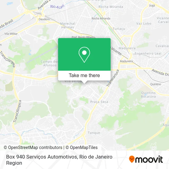 Box 940 Serviços Automotivos map