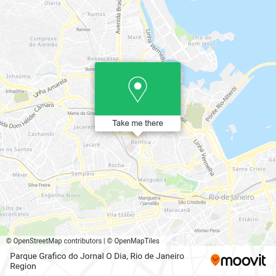 Parque Grafico do Jornal O Dia map
