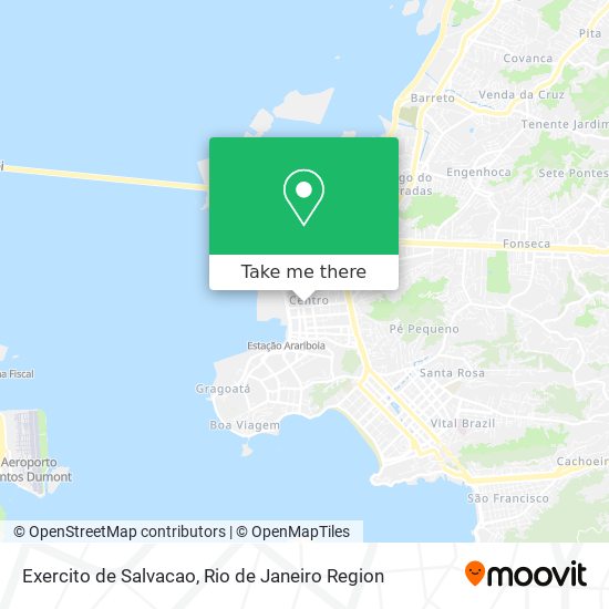Exercito de Salvacao map