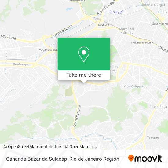 Cananda Bazar da Sulacap map