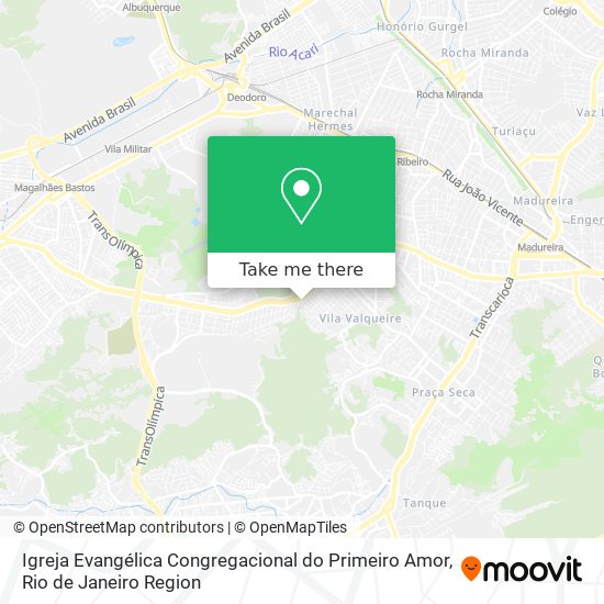 Igreja Evangélica Congregacional do Primeiro Amor map