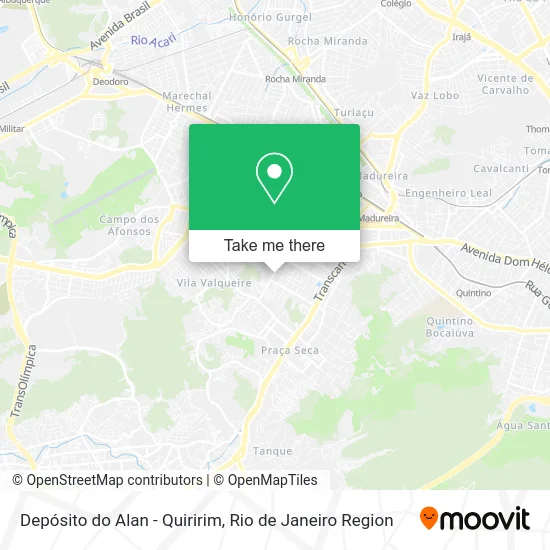 Depósito do Alan - Quiririm map