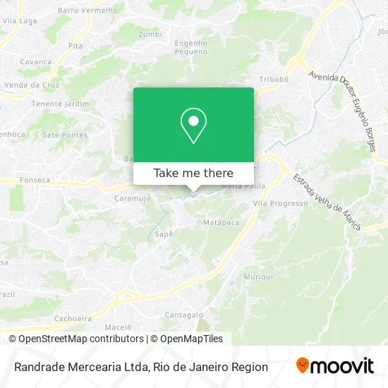 Randrade Mercearia Ltda map