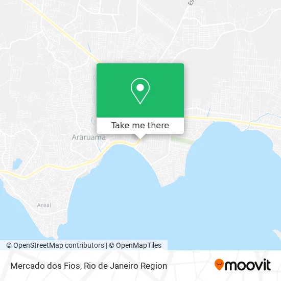 Mercado dos Fios map