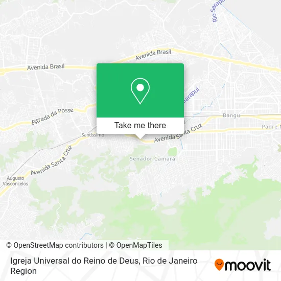 Igreja Universal do Reino de Deus map