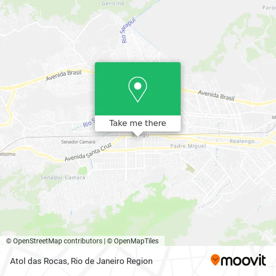 Atol das Rocas map