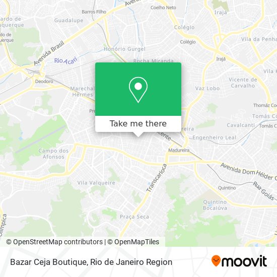 Bazar Ceja Boutique map