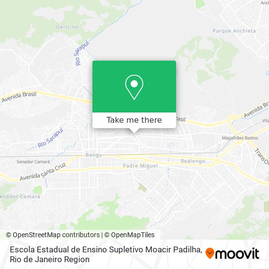 Escola Estadual de Ensino Supletivo Moacir Padilha map