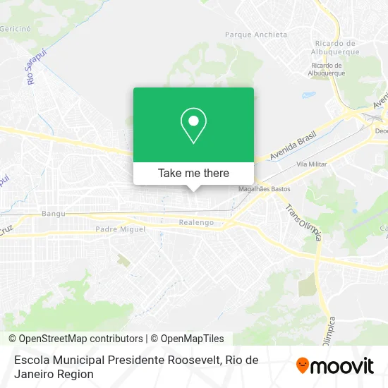 Escola Municipal Presidente Roosevelt map