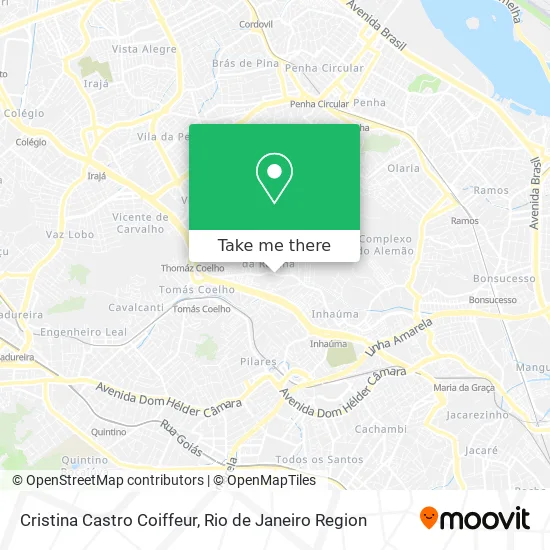 Cristina Castro Coiffeur map