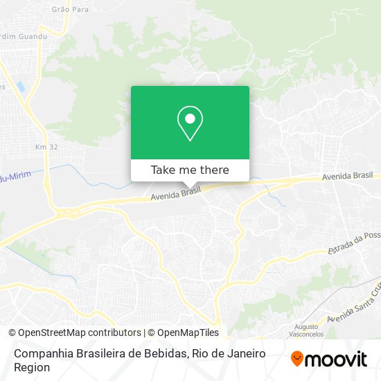 Companhia Brasileira de Bebidas map