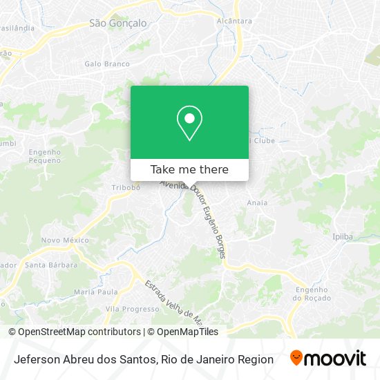 Jeferson Abreu dos Santos map