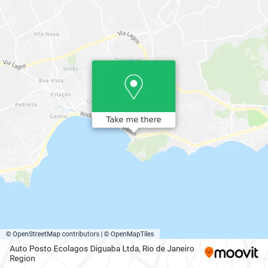 Auto Posto Ecolagos Diguaba Ltda map