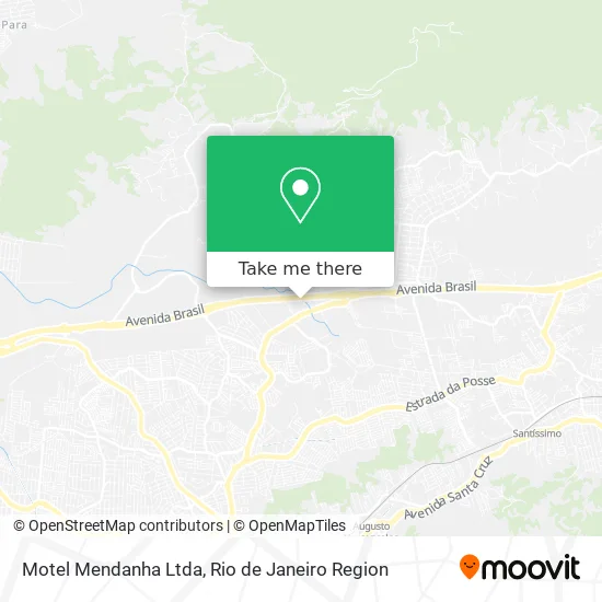 Motel Mendanha Ltda map