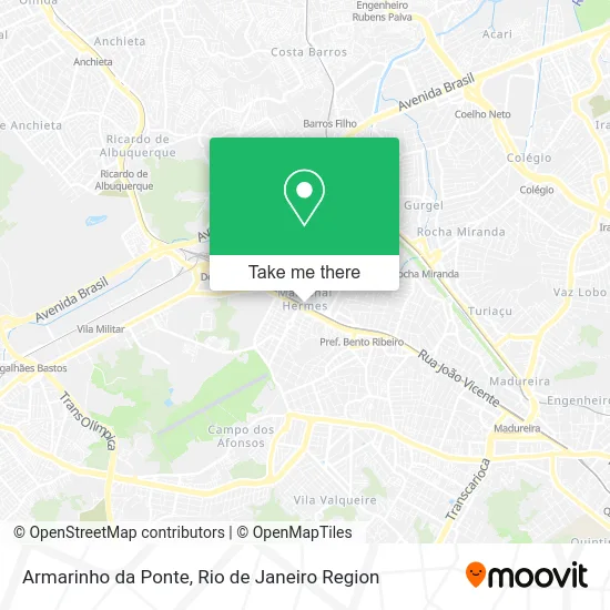 Armarinho da Ponte map