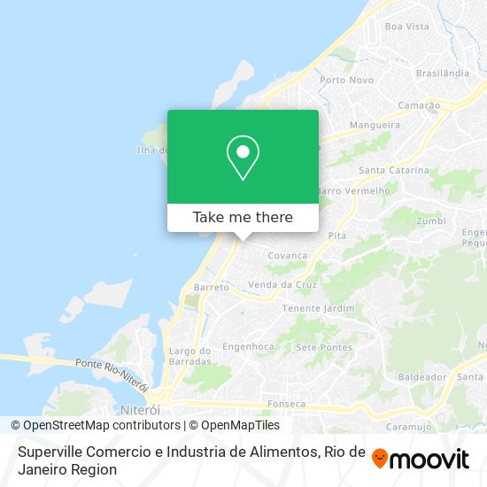 Superville Comercio e Industria de Alimentos map