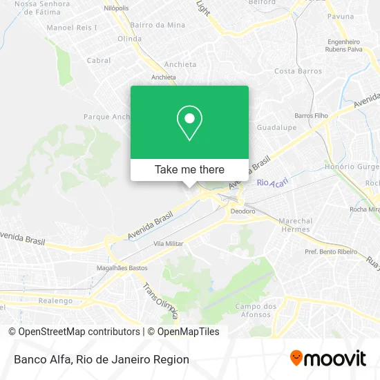 Banco Alfa map