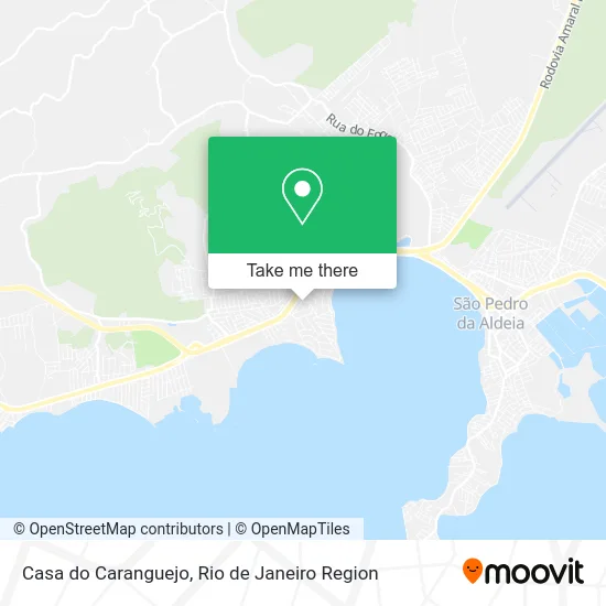 Casa do Caranguejo map