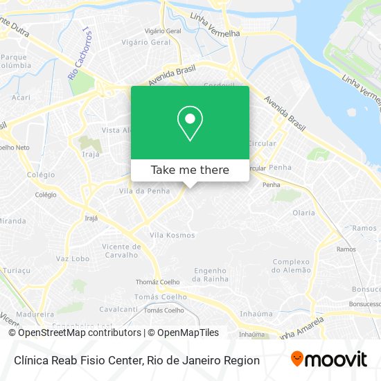 Clínica Reab Fisio Center map