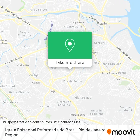 Igreja Episcopal Reformada do Brasil map