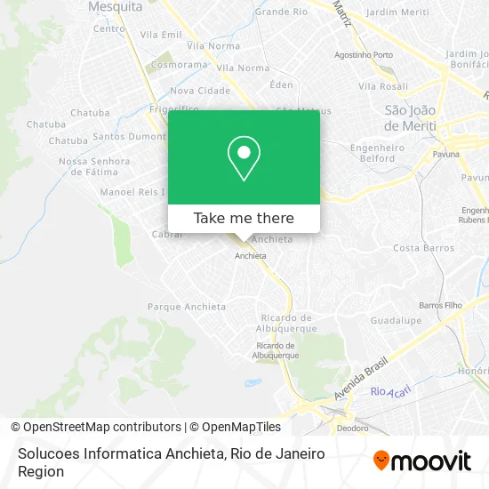 Solucoes Informatica Anchieta map