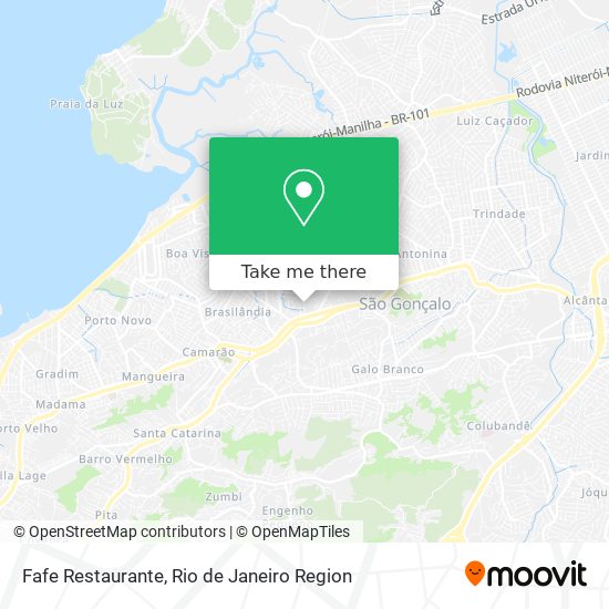 Fafe Restaurante map