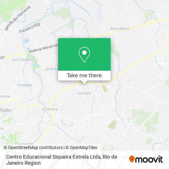 Centro Educacional Siqueira Estrela Ltda map