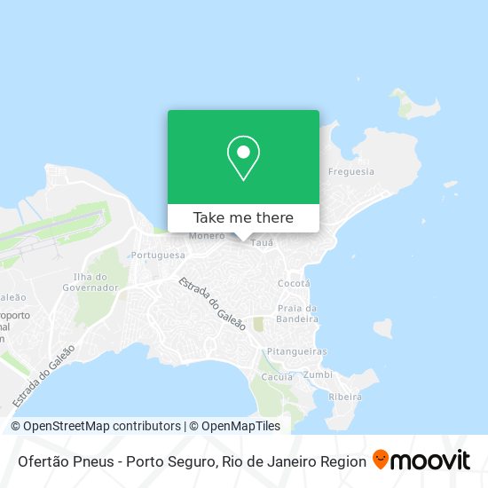 Ofertão Pneus - Porto Seguro map