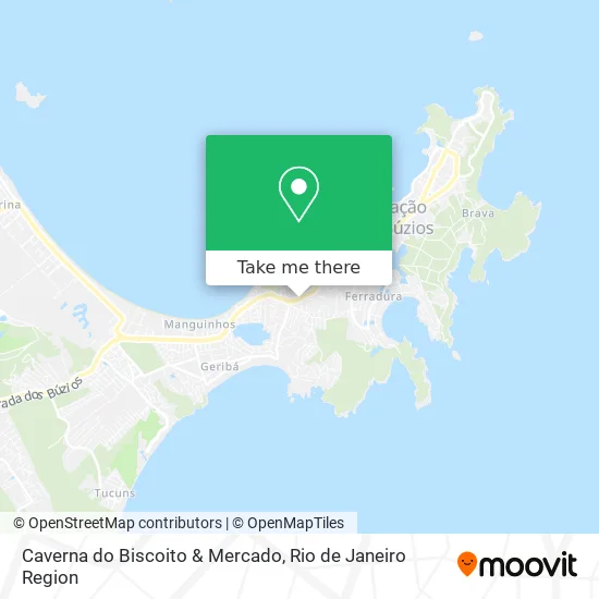 Caverna do Biscoito & Mercado map