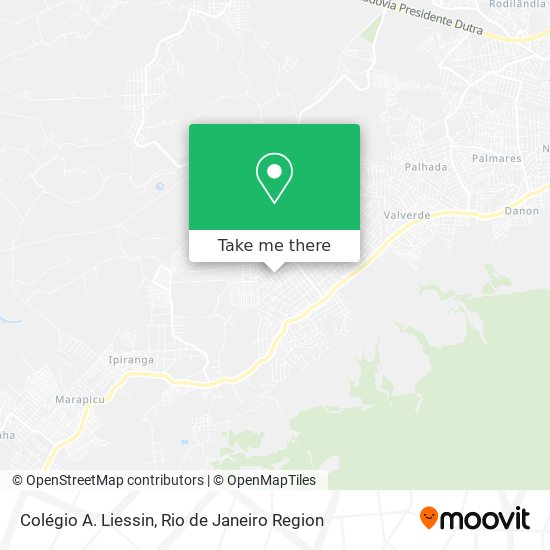 Colégio A. Liessin map