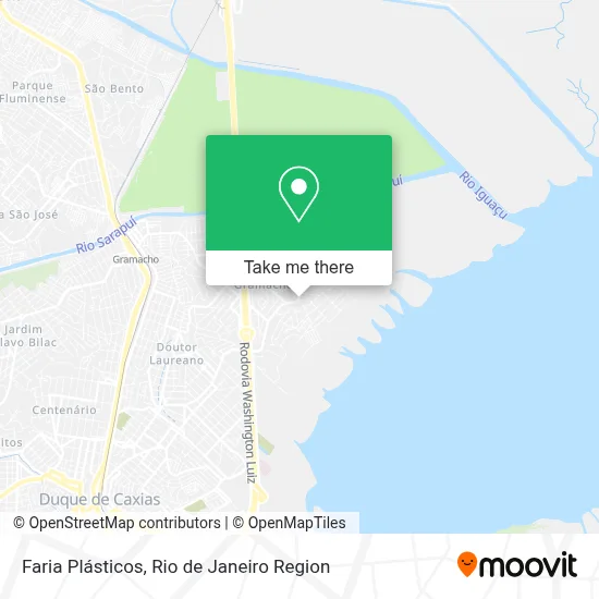 Faria Plásticos map
