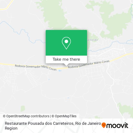 Restaurante Pousada dos Carreteiros map