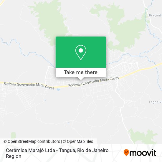 Cerâmica Marajó Ltda - Tangua map