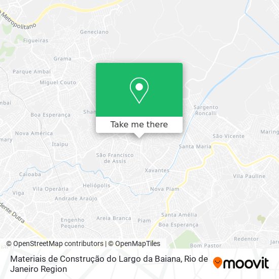 Materiais de Construção do Largo da Baiana map