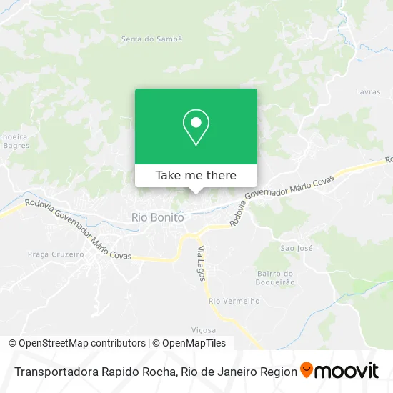 Transportadora Rapido Rocha map