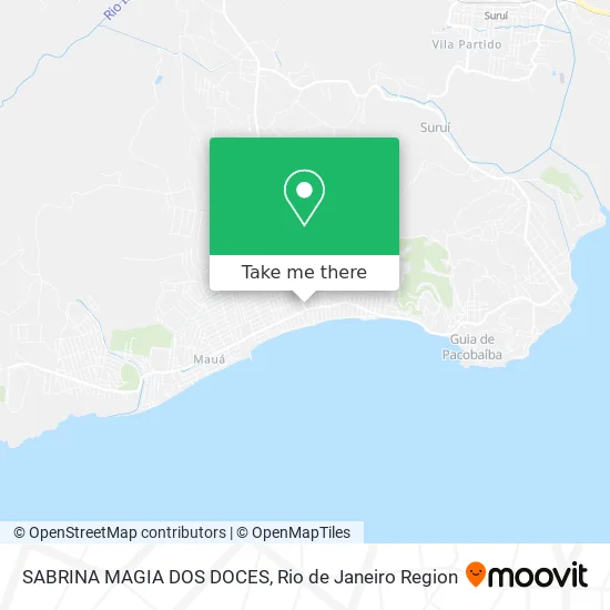 SABRINA MAGIA DOS DOCES map