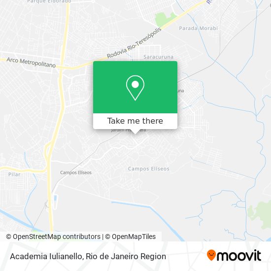 Mapa Academia Iulianello