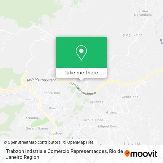 Trabzon Indstria e Comercio Representacoes map