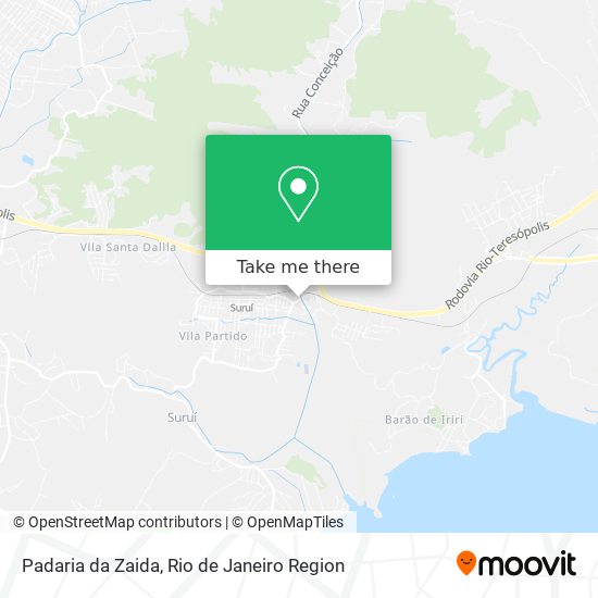 Padaria da Zaida map