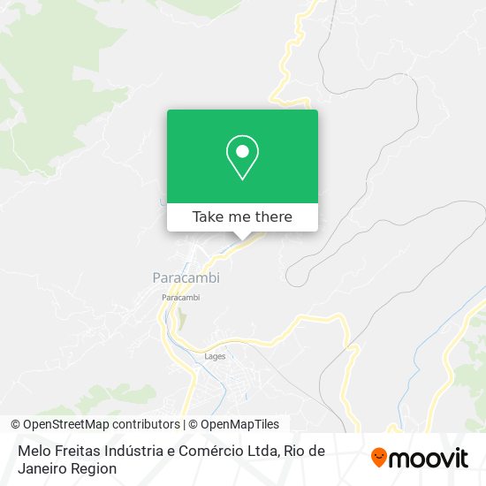Melo Freitas Indústria e Comércio Ltda map