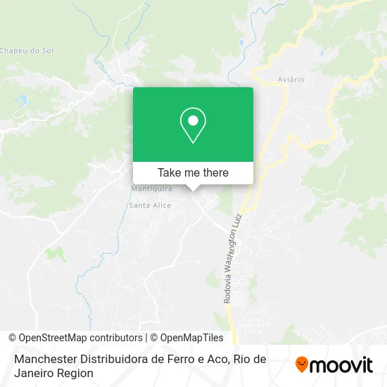 Manchester Distribuidora de Ferro e Aco map