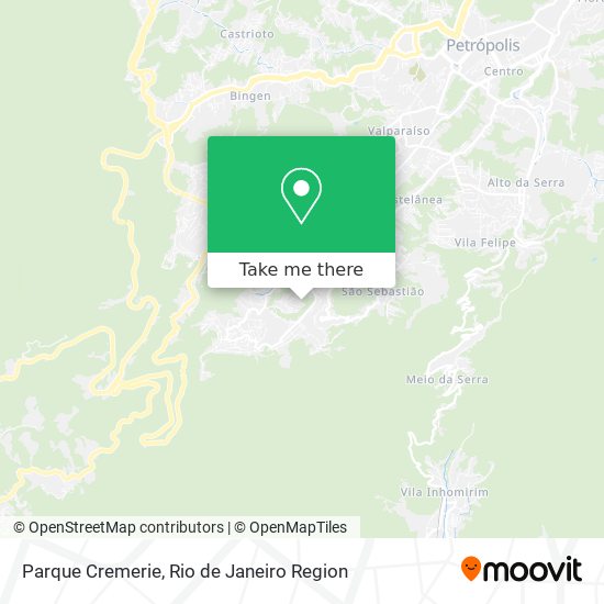 Mapa Parque Cremerie