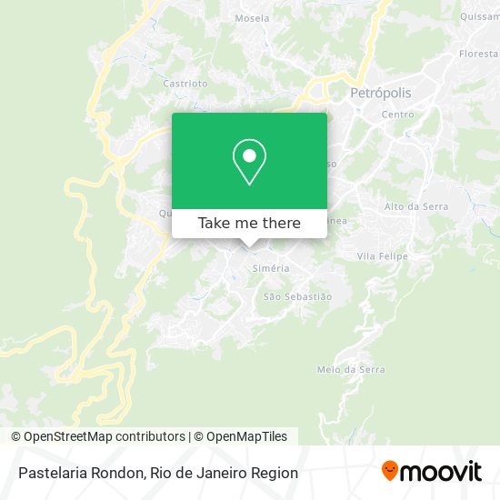 Pastelaria Rondon map