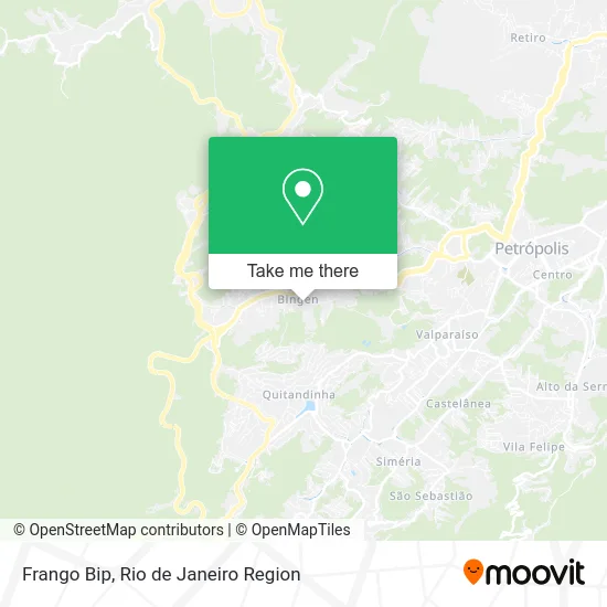 Frango Bip map