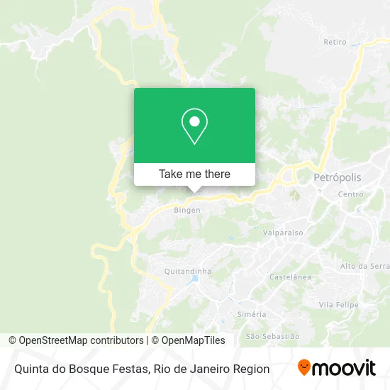 Quinta do Bosque Festas map