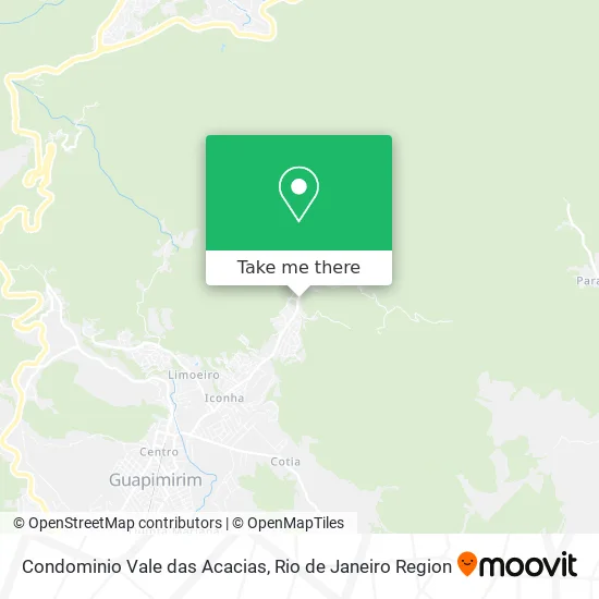 Condominio Vale das Acacias map