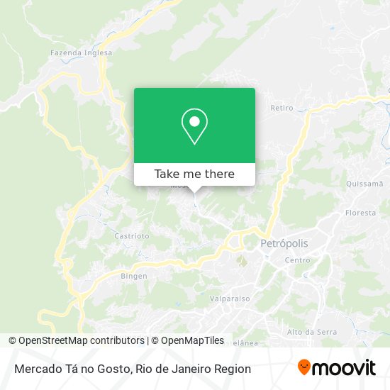 Mercado Tá no Gosto map