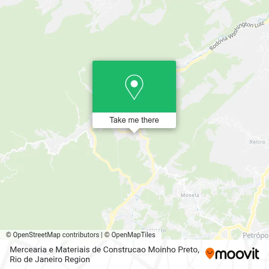 Mercearia e Materiais de Construcao Moinho Preto map