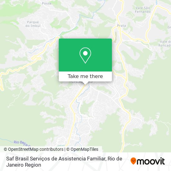 Saf Brasil Serviços de Assistencia Familiar map